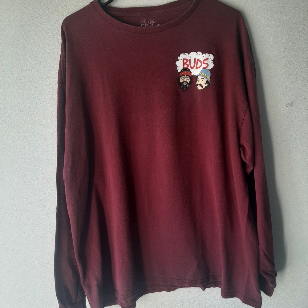 Cheech & Chong Buds double sided long sleevee